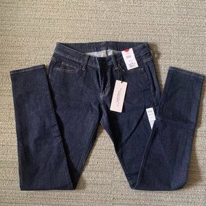 Uniqlo NWT Ultra Stretch Skinny Jeans Dark Wash Sz 28